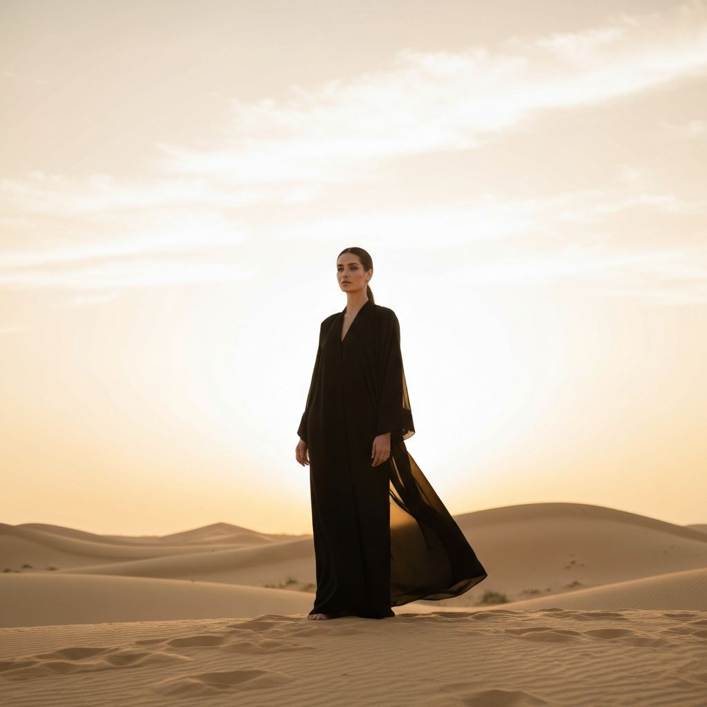 Ghazala editorial - desert elegance